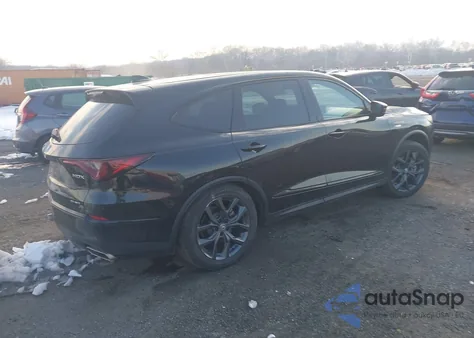 2022 Acura Mdx A-Spec Package z USA, uszkodzony, nr VIN 5J8YE1H07NL043675